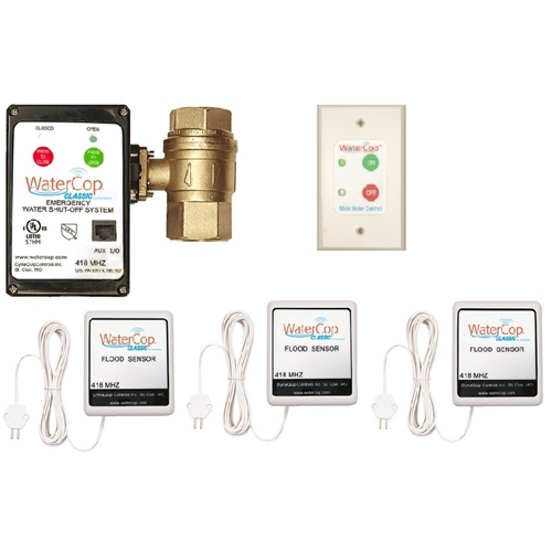 Water Hero 3/4 (28530) P-100 Leak Detection & Water Shut Off System