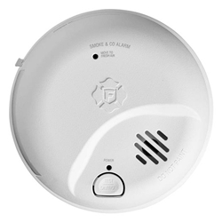 BRK First Alert SMIC0100-AC Hardwired Dual Smoke & CO Alarm with Battery Backup