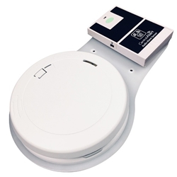 Serene Central Alert Smoke and Fire Alarm with Audio Alarm Transmitter