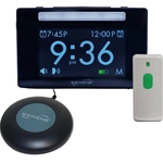 Serene Innovations CentralAlert CA360Q Alarm Clock Receiver + Doorbell + Bed Shaker Kit